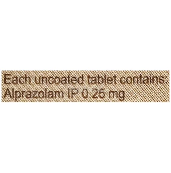 anxit 0.25mg tablet 15's